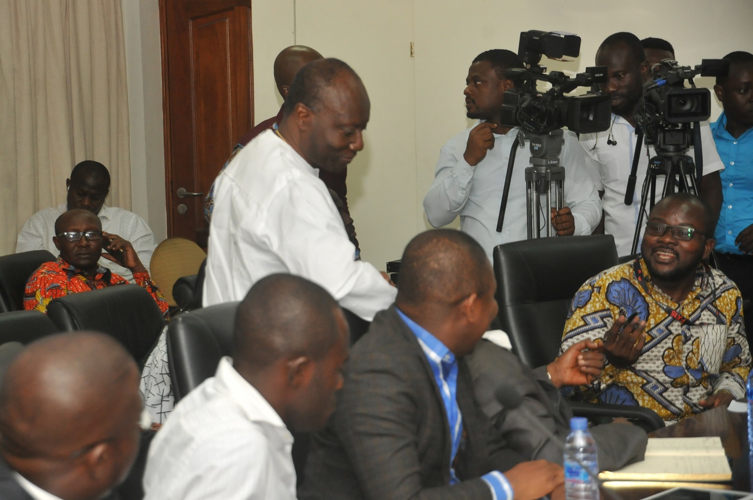 Finance Minister Engages Journalists on Performance of the Economy